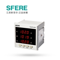 江阴斯菲尔（SFERE） 96型 单相显示 交流电流表 PA194I-9K1  AC1A