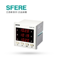 斯菲尔（SFERE） 三相交流电流表 带变送输出 PA194I-3K4  AC1A