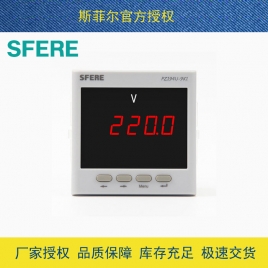 江苏斯菲尔（SFERE） 单相数显 电压表  PZ194U-9K1 AC380V