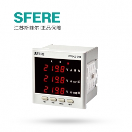 斯菲尔（SFERE） 数显电流电压表 PD194Z-3H4 AC380V 1A-3P4W