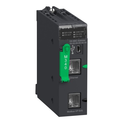 schneider 施耐德 型号BMXP342020  系列M340 高性能CPU，内置USB口，Modbus口，以太网TCP/IP