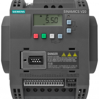 SIEMENS/西门子 V20 通用变频器 6SL3210-5BE27-5UV0 380-480VAC 三相 7.5kW 带BOP操作面板