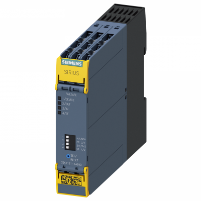 SIEMENS/西门子 3SK1121-1AB40 继电器使能电路 3 个常开触点以及 继电器信号电路 1 个常闭触点 Us = 24 V DC 螺栓型端子连接