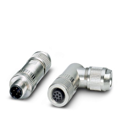 PHOENIX CONTACT/菲尼克斯 型号：SACC-M12MRD-4Q SH PN - 数据连接器 货号：1554539  数据连接器，PROFINET CAT5 (100 Mbps)，4-位置