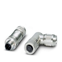 PHOENIX CONTACT/菲尼克斯 型号：SACC-M12MRD-4Q SH PN - 数据连接器 货号：1554539  数据连接器，PROFINET CAT5 (100 Mbps)，4-位置