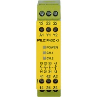 皮尔兹Pilz 安全继电器 PNOZ X1 24VAC/DC 3n/o 1n/c （774300）