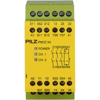 皮尔兹Pilz 安全继电器 PNOZ X4 24VDC 3n/o 1n/c （774730）