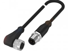 Balluff巴鲁夫BCC M425-M414-3A-304-PX0434-050 BCC03AH 双头连接电缆 通过耐用的导线实现安全而且靠的传输