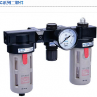 Airtac亚德客-调压阀 三联件 过滤器 逆流阀 截止阀