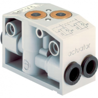 Burkert 宝帝 止回阀 0498 - 三位五通带双止回阀