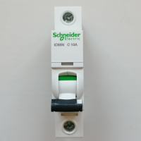 施耐德 schneider 型号： IC65N 1P C10A 货号：A9F18110 描述： iC65N 小型断路器, C曲线, 1P, 10A