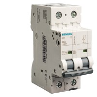 SIEMENS/西门子 能源、低压配电与电气安装技术、低压元器件、空气断路器、塑壳断路器、微型断路器、小型断路器 400V 6kA，2 极，C，6A 5SY6206-7CC
