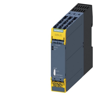SIEMENS/西门子 SIRIUS工业控制设备、安全技术、附件、安全继电器、扩展模块、基本模块、安全开关设备、SIRIUS 3SK1 标准型基本单元3SK1111-1AB30